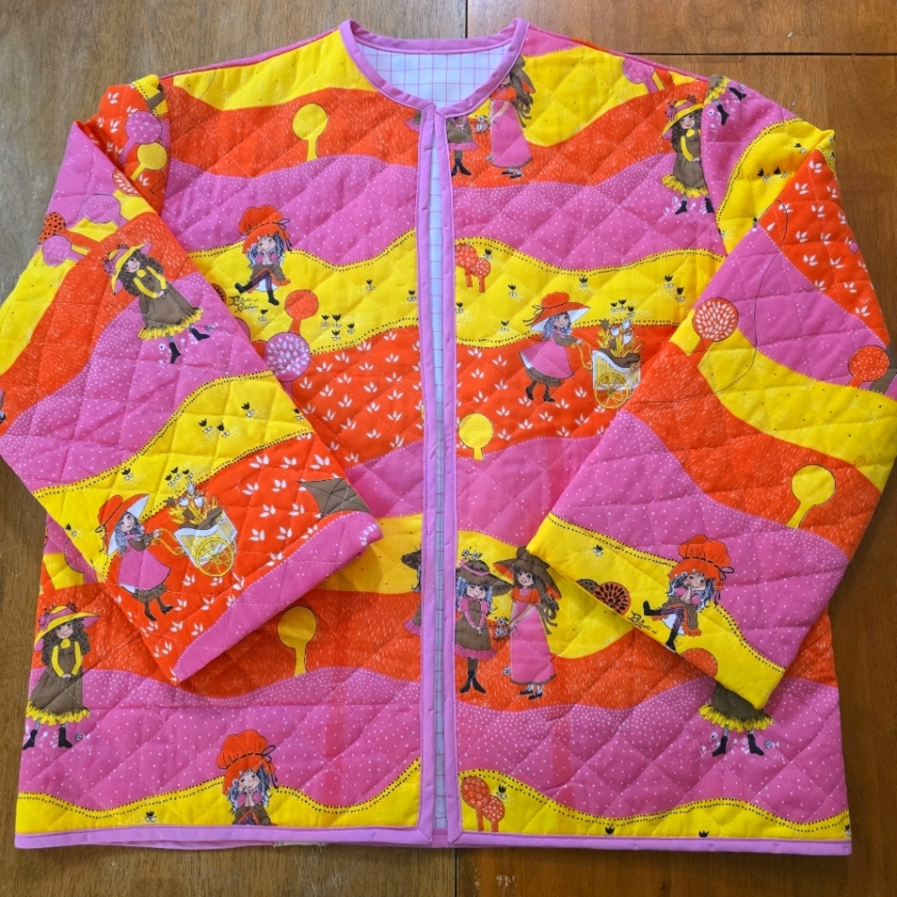 Colorful Quilted Jacket
